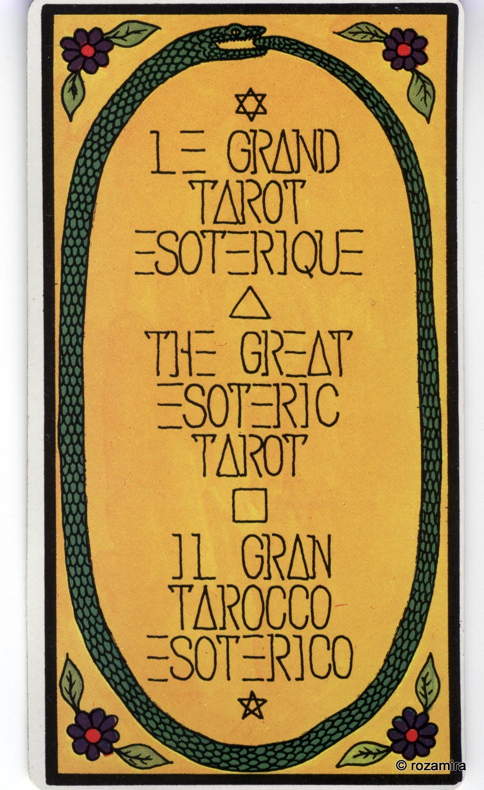 El gran tarot esoterico